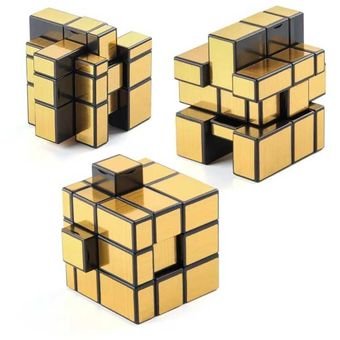 Cubo 3x3 Mirror Dorado